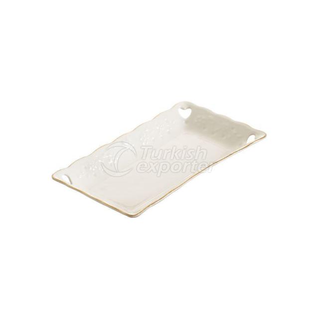 Emsan Lovely 22 cm Dikdörtgen Servis Tabağı