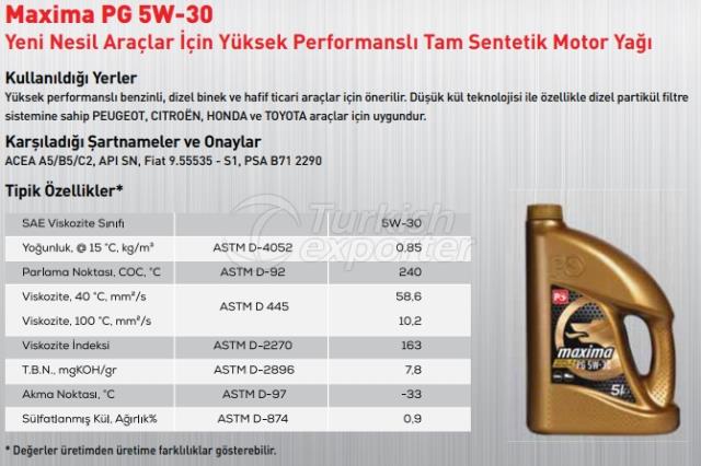 Maxima PG 5W-30