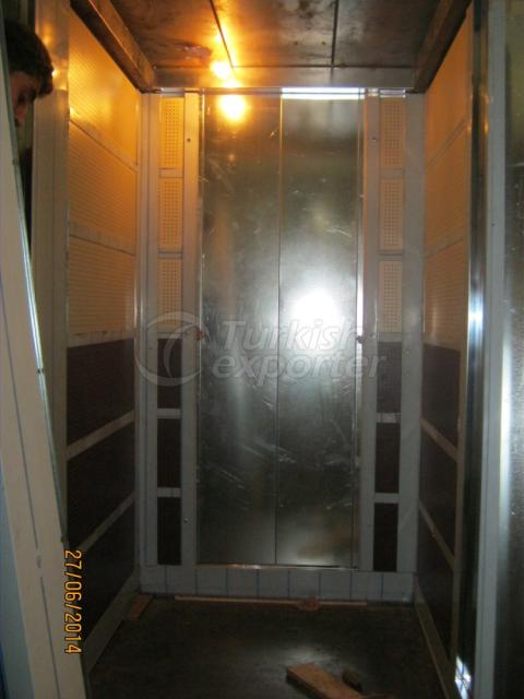 Laminated Elevator Car