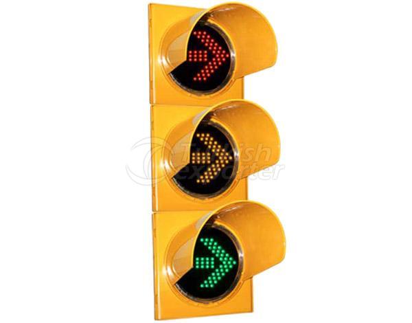 Ø 300mm LED Vehicle Signal Head with Arrow Figures