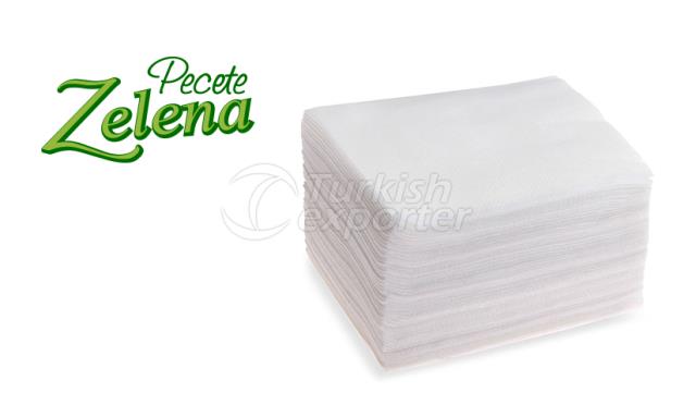 Table Paper Napkins Zelena