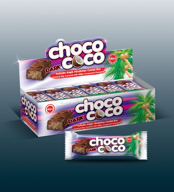 ChocoCoco Dark Cocolin с кокосом