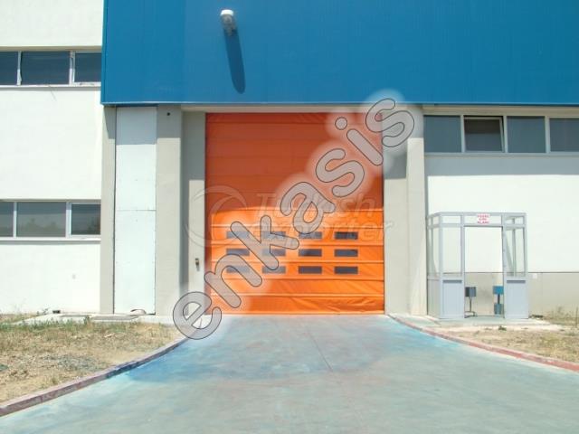 High Speed PVC Folding Doors