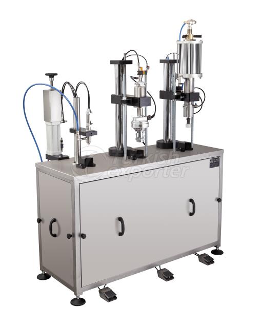 MANUAL AEROSOL FILLING MACHINE