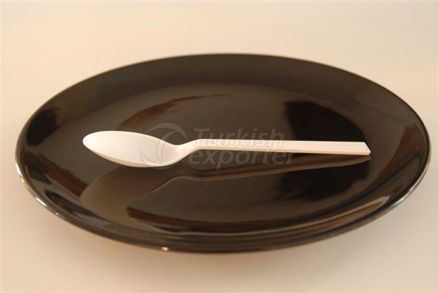 Plastic spoon