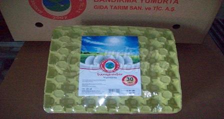 White Cover Egg 30'lu