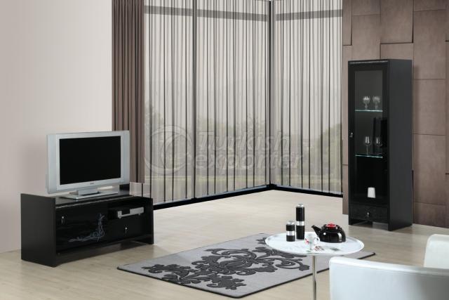 SOFT DINING ROOM SET BLACK