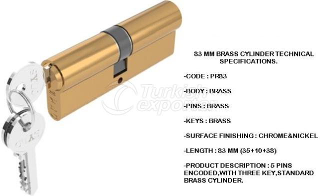 83 MM BRASS CYLINDER