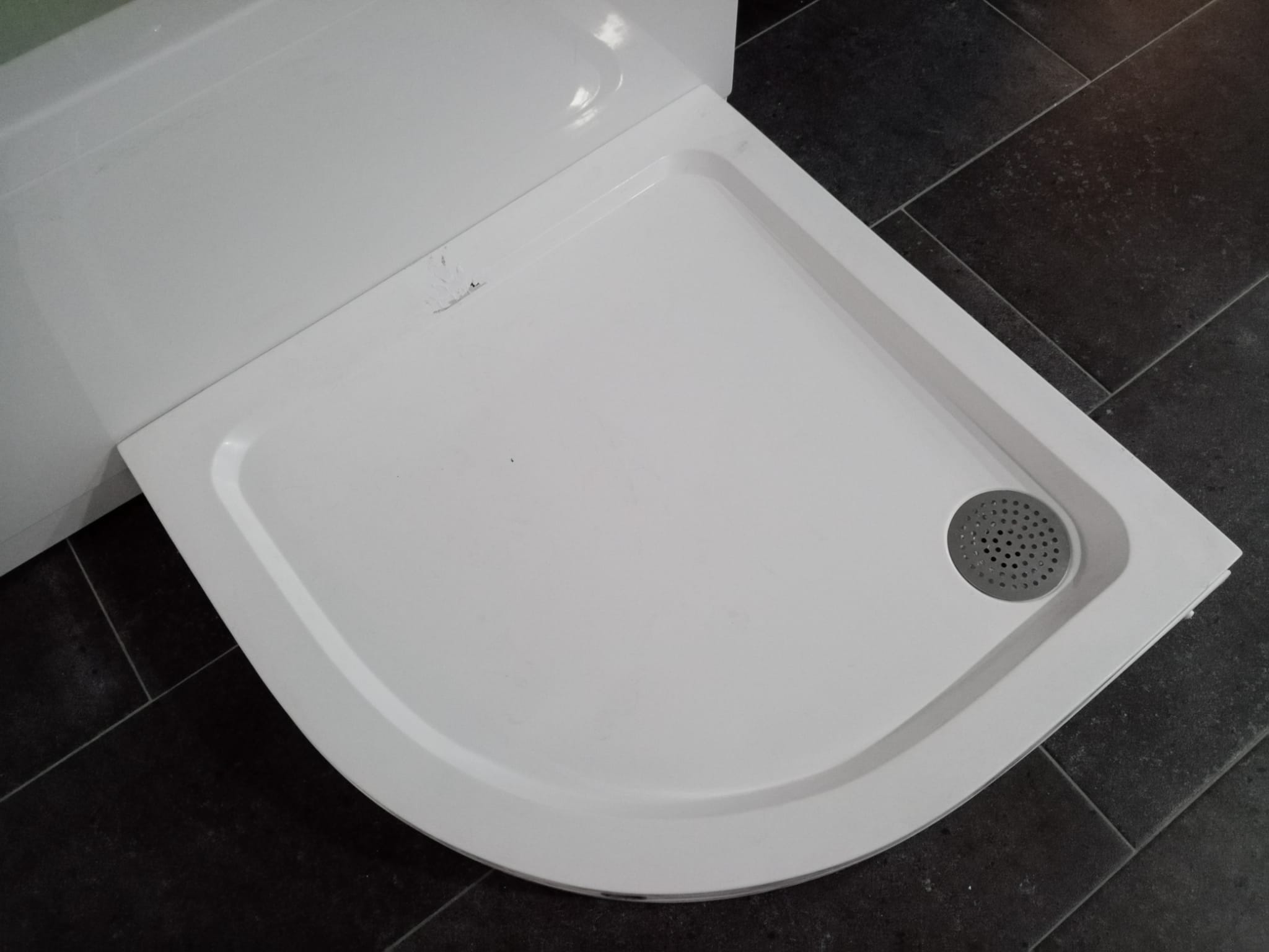  Inci Oval shower tray