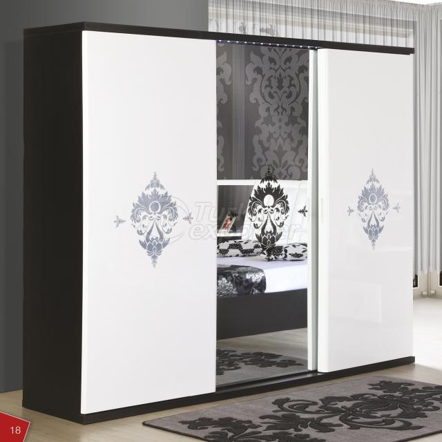 ELEGANT BEDROOM SET-BLACK-2