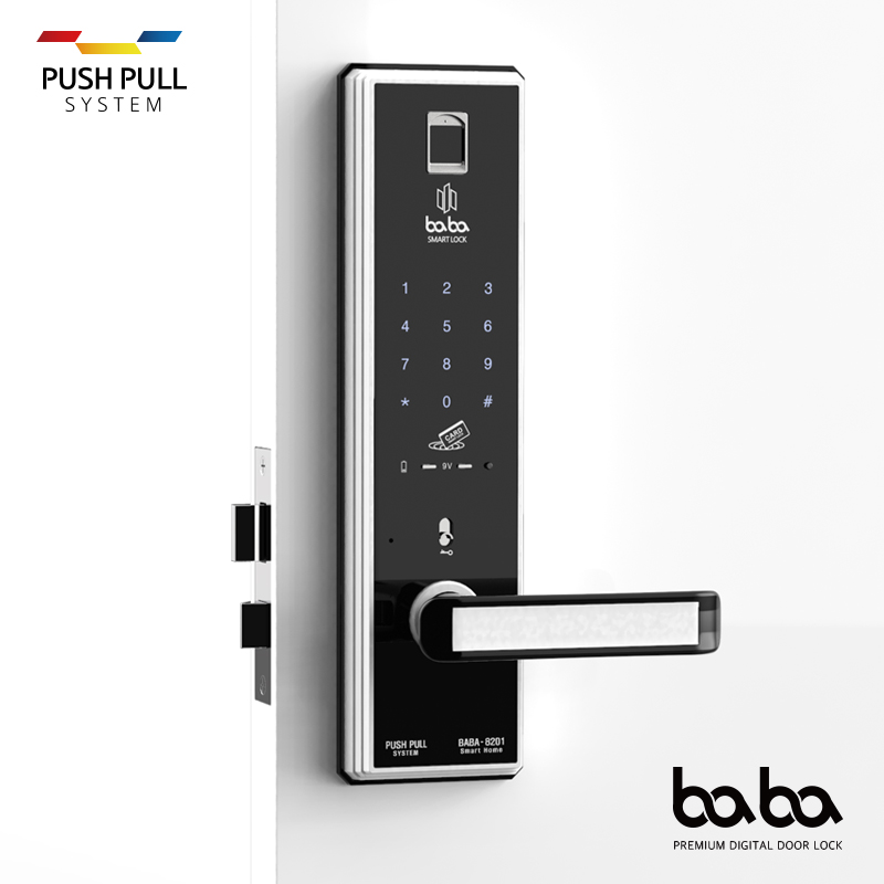 Electronic smart door lock BABA-8201 fingerprint door lock