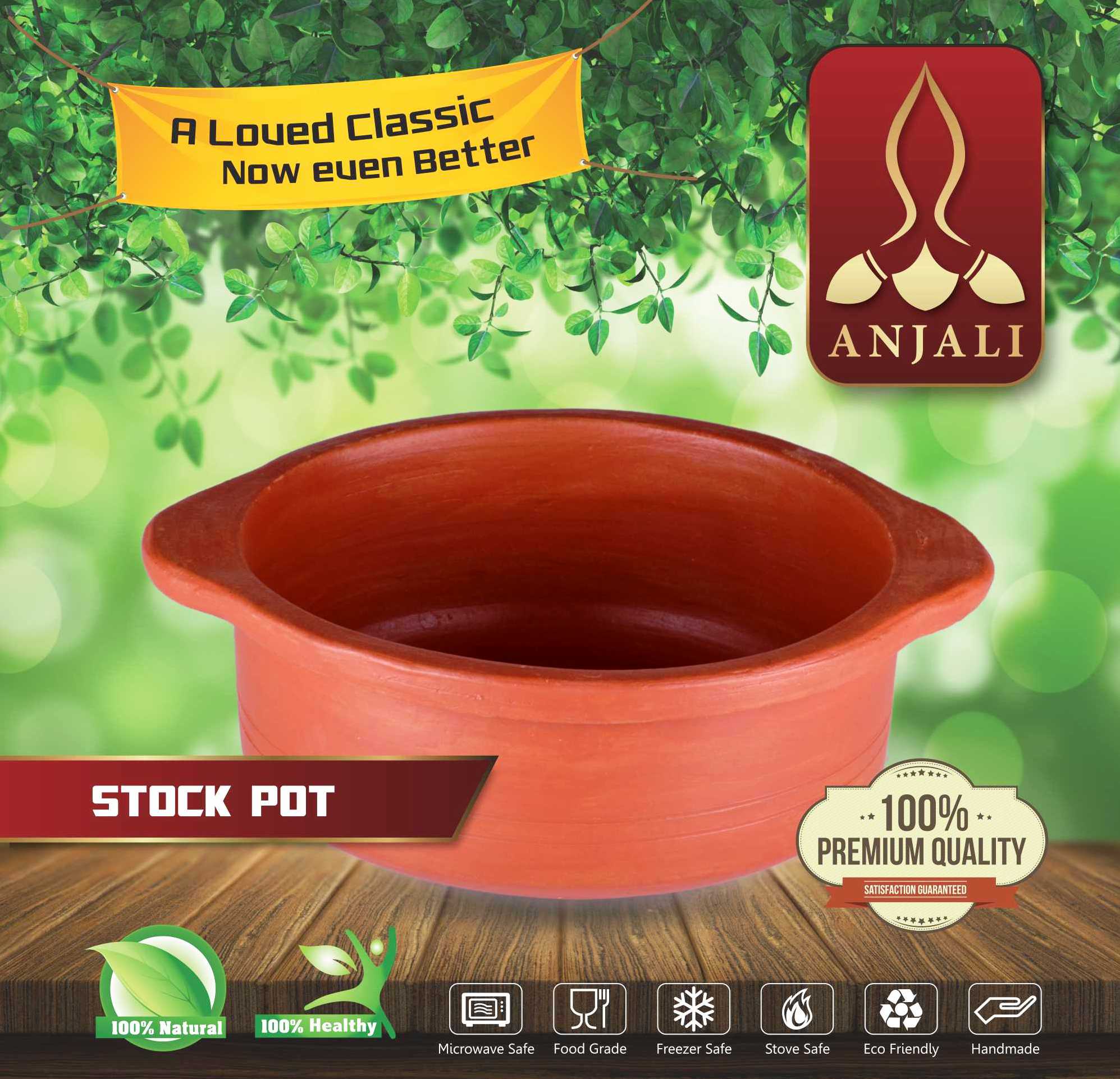 Clay stock pot