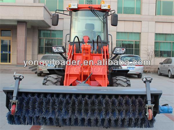 china mini wheel loader snow plow