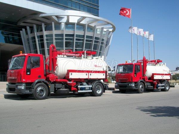 Camion de nettoyage d'égout série CB