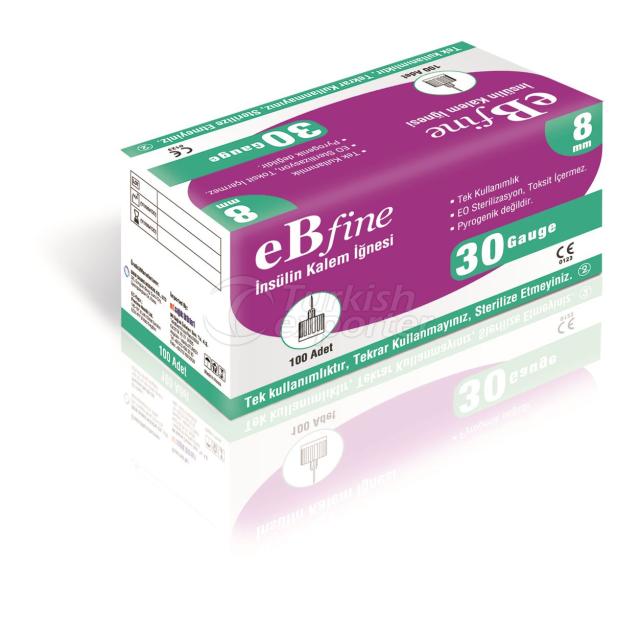 eBfine Insulin Pen Needles (4-5-6-8 mm)