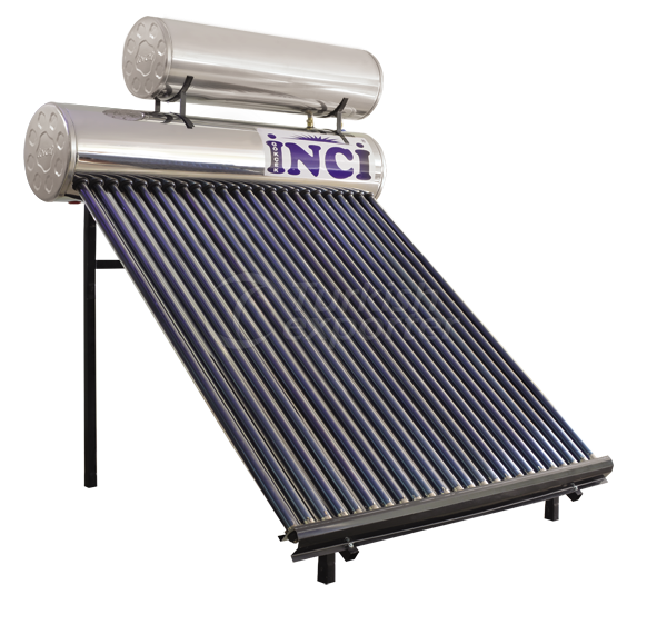 24 Vakum tüpleri 150 LT Krom Güneş Enerjisi