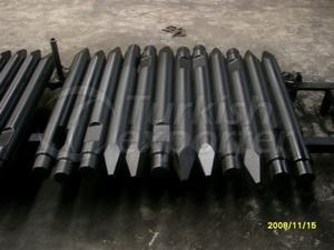 hydraulic breaker/rock hammer chisel,moil point, rod for SB60 ,TNB5M, HB8G, GB6T, NPK H-9X ect.