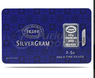 Gram Gümüş 2.5gr