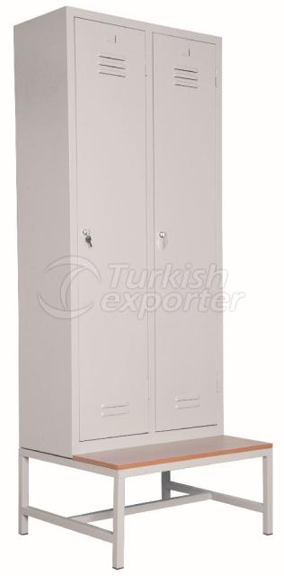 Lockers With Bench