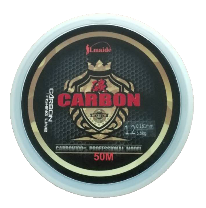 50 m Wholesale price fluorocarbon fishing line Super Strong fluorocarbon fishing line 2lb - 29lb