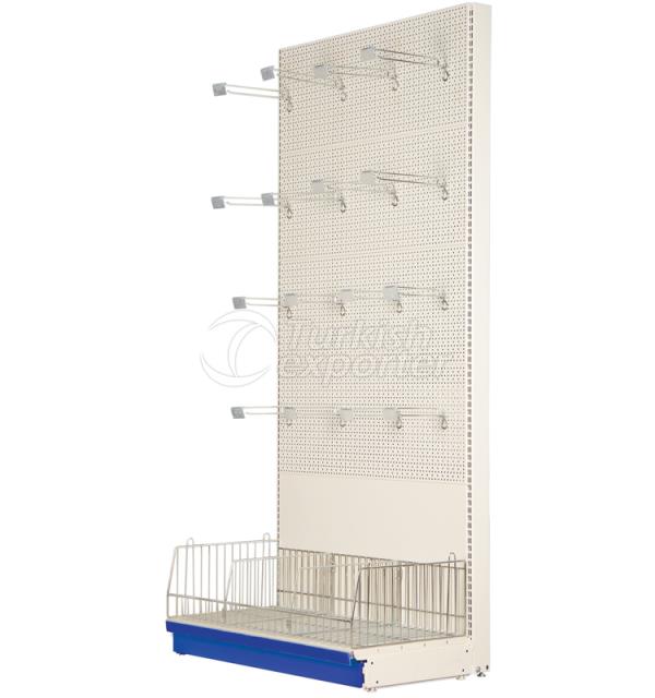 Shelving Wall Bay com Perfo-Back