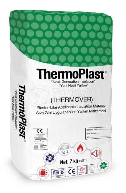 Plaster-Like Applicable Insulation Material Thermoplast- Termover