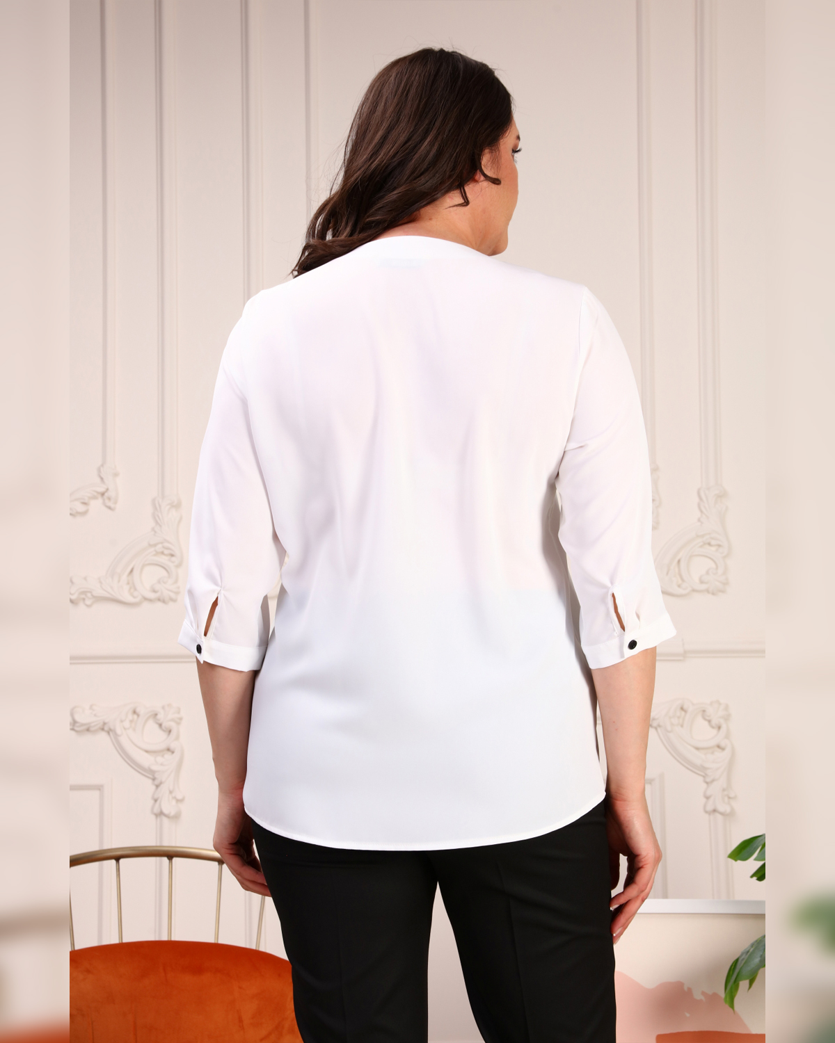 CÓDIGO :6033-87 CAMISA GARNI DETALLE MUJER