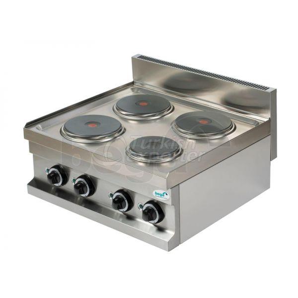 Electric Cooker 4 Burners Countertop