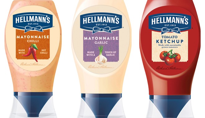 Kinds of Hellmann's products 