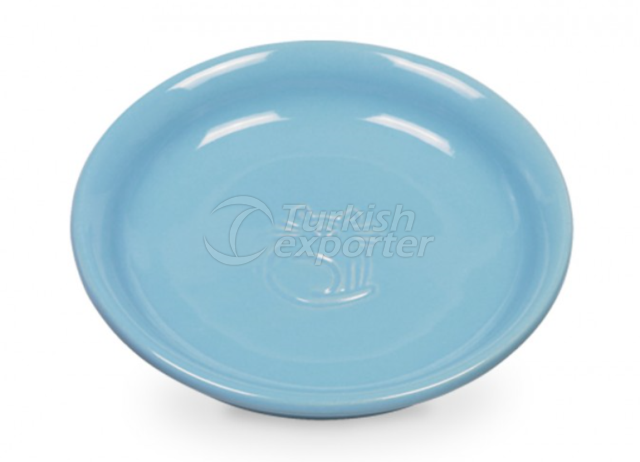 Tigela para Leite Nobby Cat 14 X 2 cm Azul Claro - pg_73359