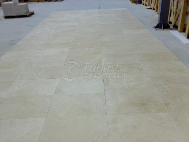 Light Travertine filled&honed