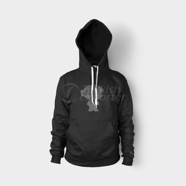 Hooded Sweatshirt Black