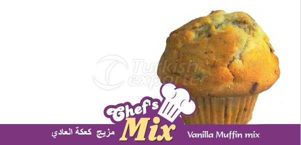 Vanilla muffin cake mix