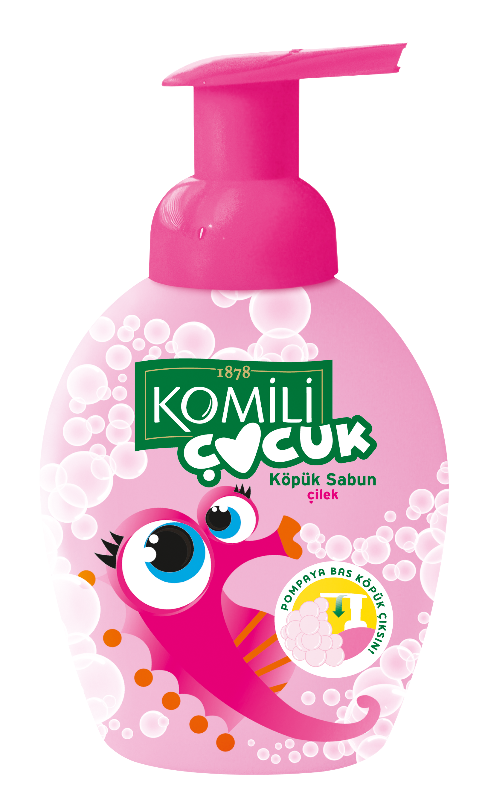 Komili Kids Shampoo and Foam Soap for Kids