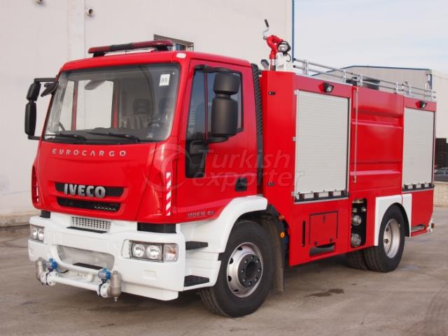 Fire-Fighting Vehicles With Portable Ladder