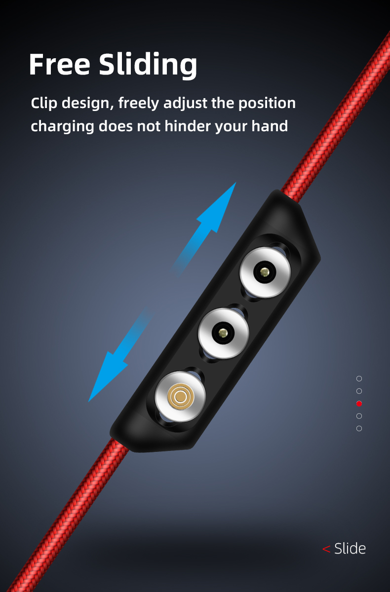 Magnetic Charging Cable for Micro and C Type Android Mobiles