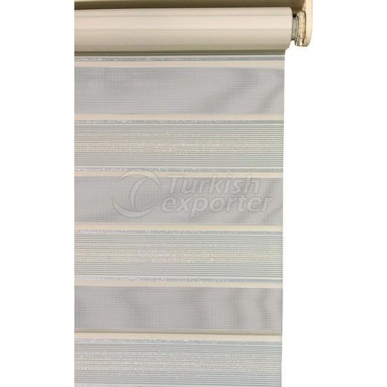 Evrem Blue Striped Zebra Blinds