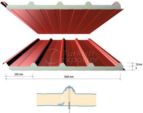 5 Ribs Roof Panel