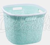 Lace Dirty Laundry Basket