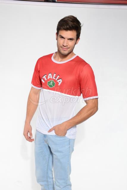 Футболка% 100 полиэстер