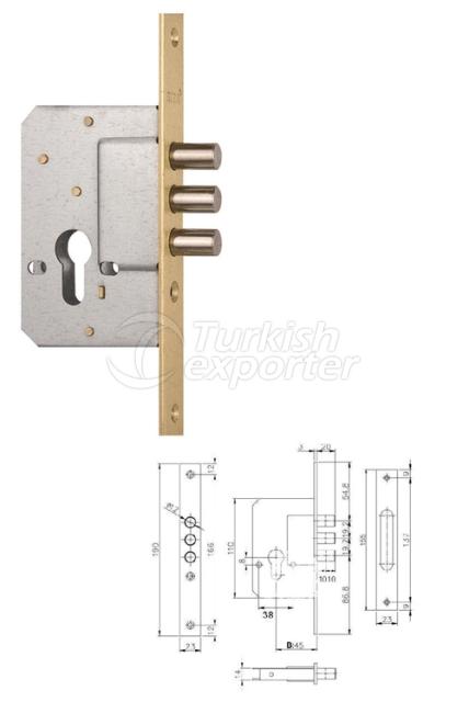 Safety Mortise Locks 10189-3M