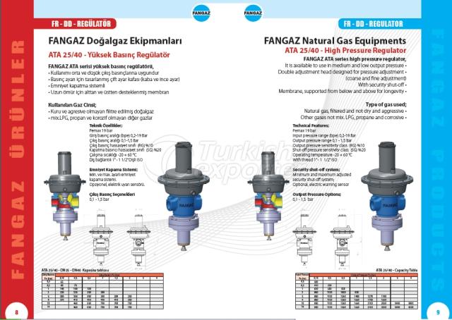 High Pressure Regulator ATA-50