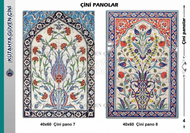 çini panolar