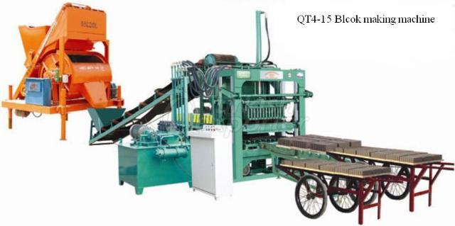 4-15 Block making machine