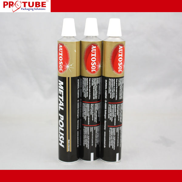 Aluminum packaging tube for glue/adhesive/silicone