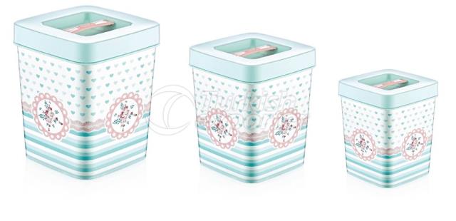 Patterned Storage Box