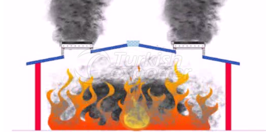 Roof Type Smoke Evacuation Caps