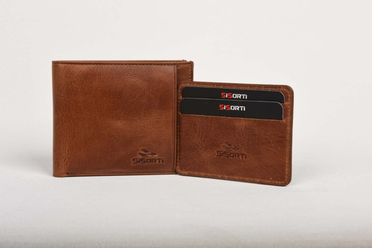 Men's Genuine Leather Wallet (Model 61)