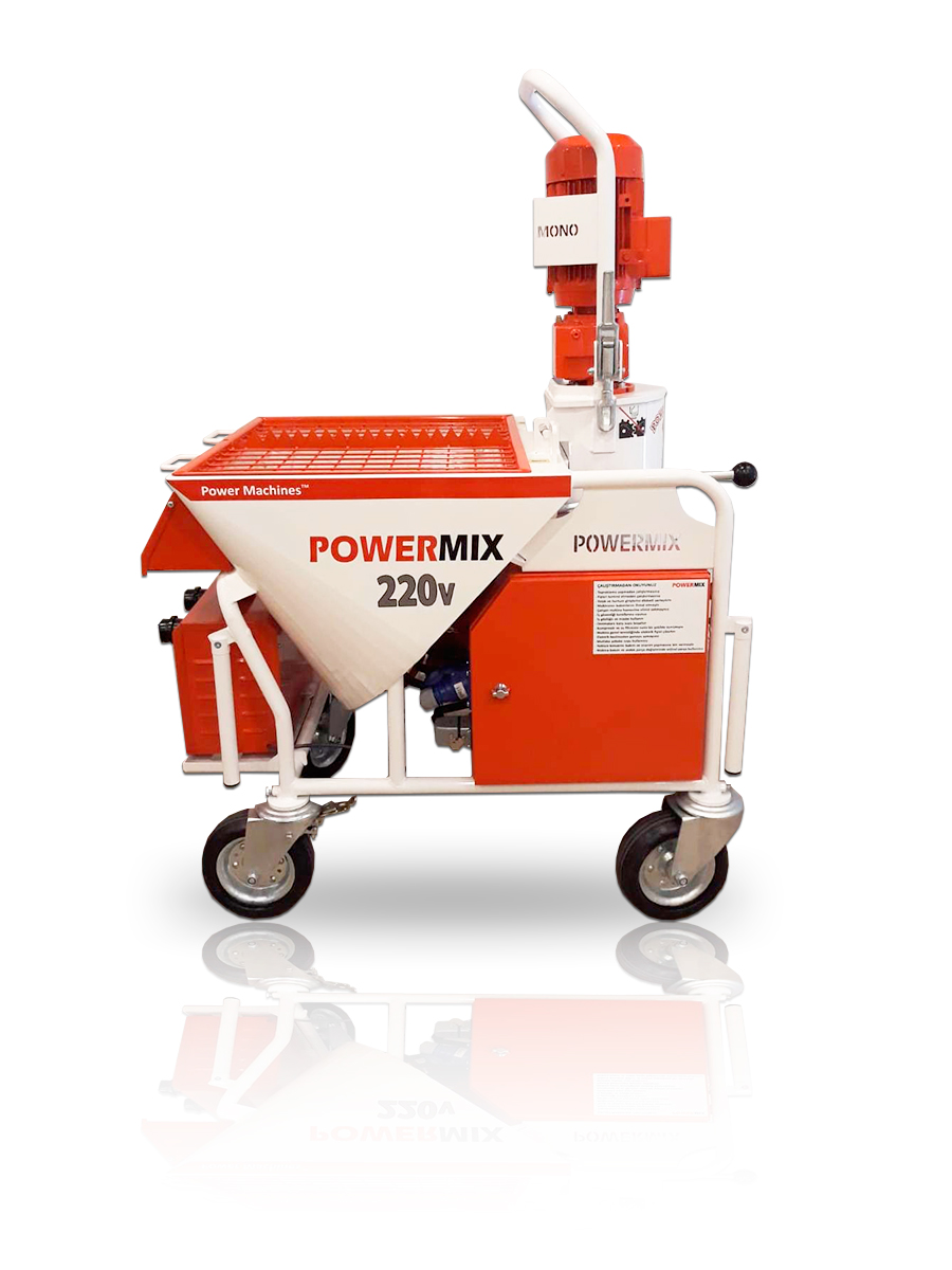 POWERMIX MONO 230V GYPSUM PLASTERING MACHINE