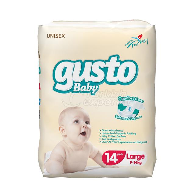 Baby Diaper 14 Ped 9-14 Kg